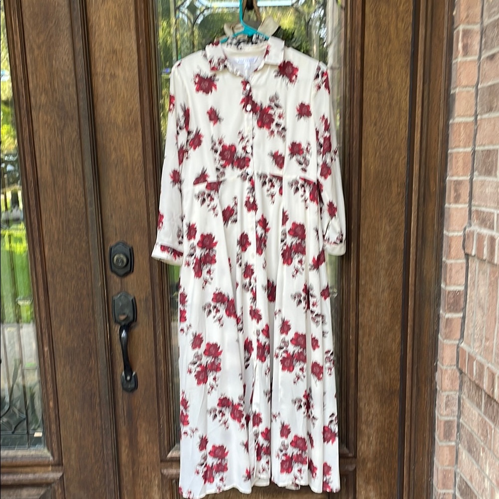 Floral Long Sleeve Dress